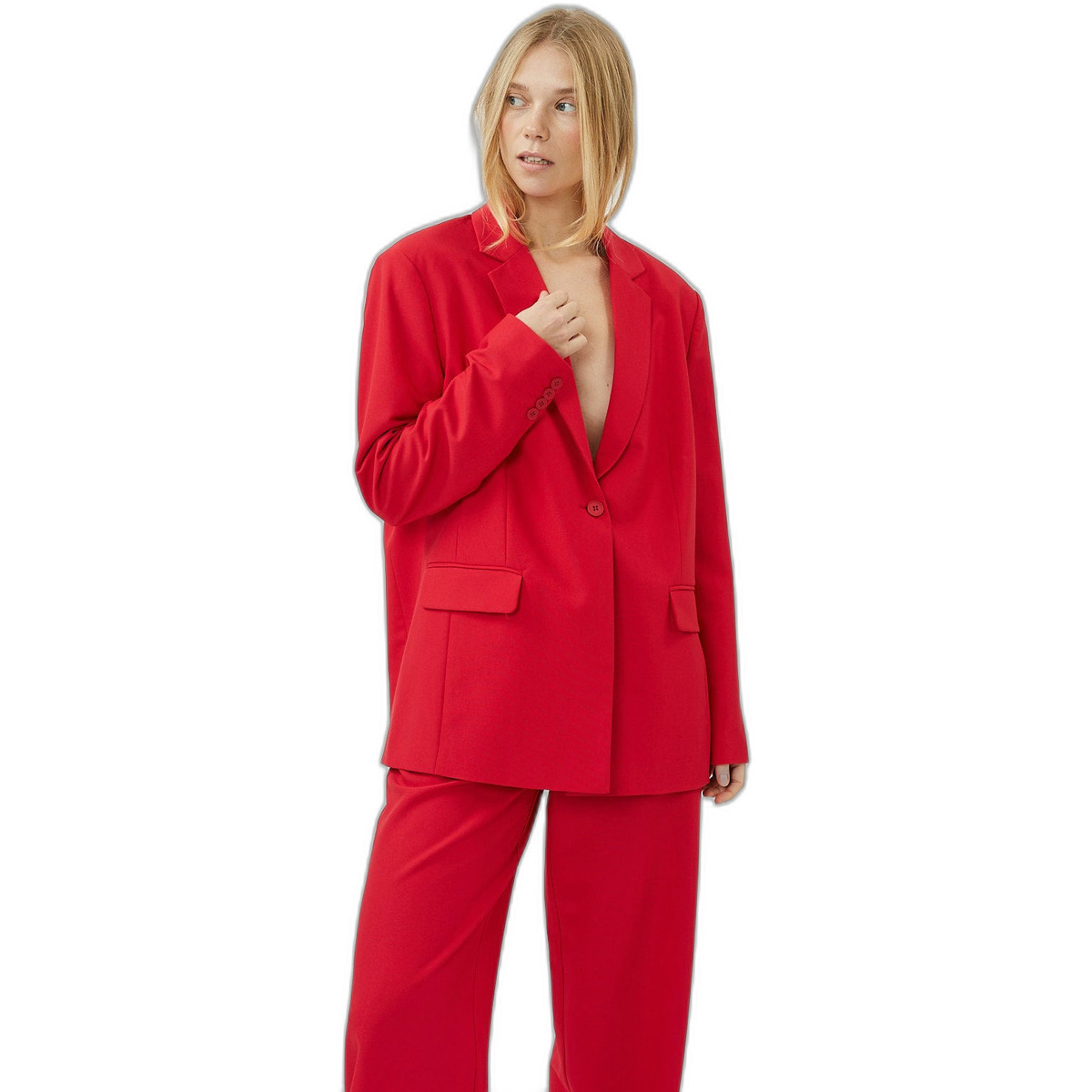 textil Mujer Chaquetas / Americana Minimum Blazer femme  Arky 9263 Rojo