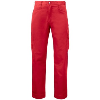 textil Hombre Pantalones Projob  Rojo