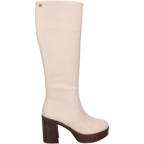 Zapatos Mujer Botas MTNG 50522 Beige
