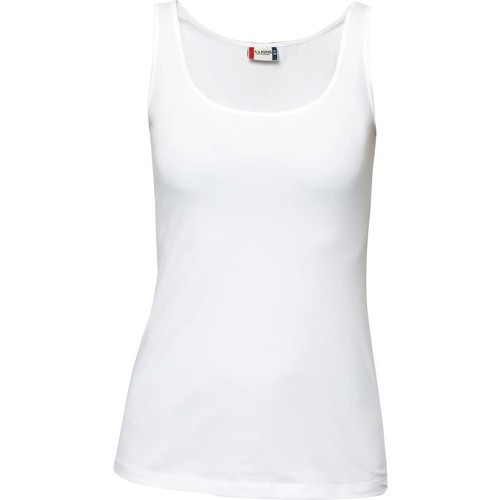 textil Mujer Camisetas sin mangas C-Clique Carolina Blanco
