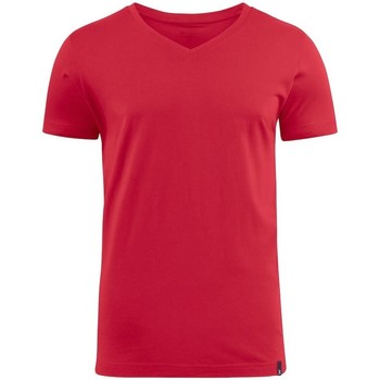 textil Hombre Camisetas manga larga James Harvest  Rojo