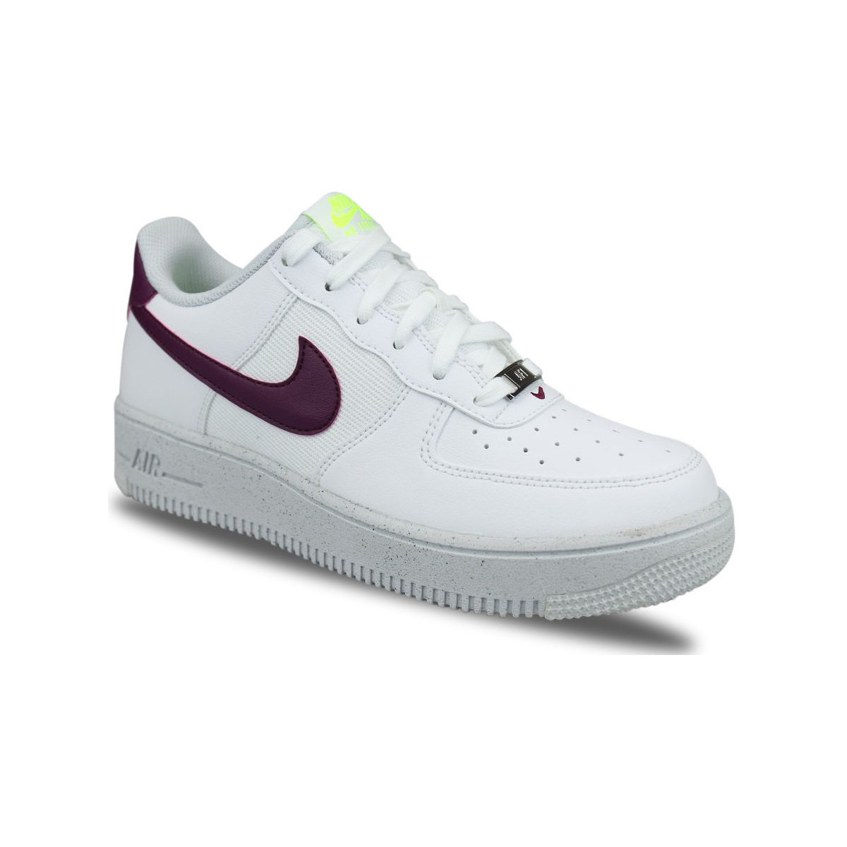 Zapatos Mujer Zapatillas bajas Nike Air Force 1 Crater Next Nature White Sangria Blanco