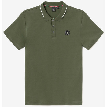 textil Hombre Tops y Camisetas Le Temps des Cerises Polo ARON Verde
