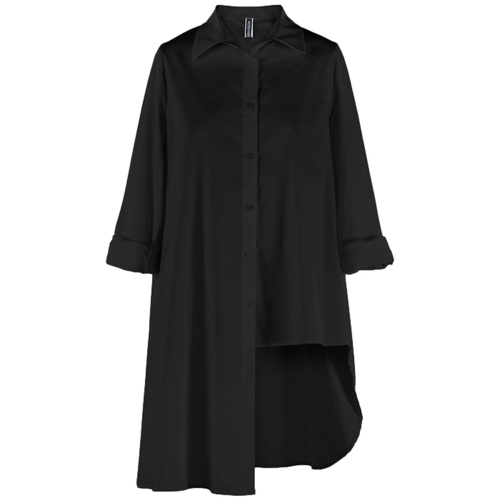 textil Mujer Tops / Blusas Wendy Trendy Shirt 220511 - Black Negro