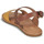 Zapatos Mujer Sandalias Clarks KARSEA STRAP Marrón / Amarillo