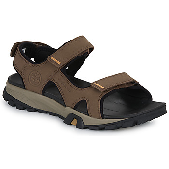 Zapatos Hombre Sandalias de deporte Timberland LINCOLN PEAK STRAP SANDAL Marrón / Negro