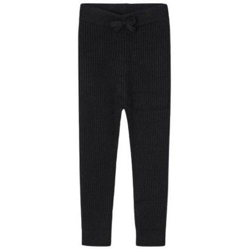 textil Niña Pantalones Mayoral Leggings malla tricot Negro