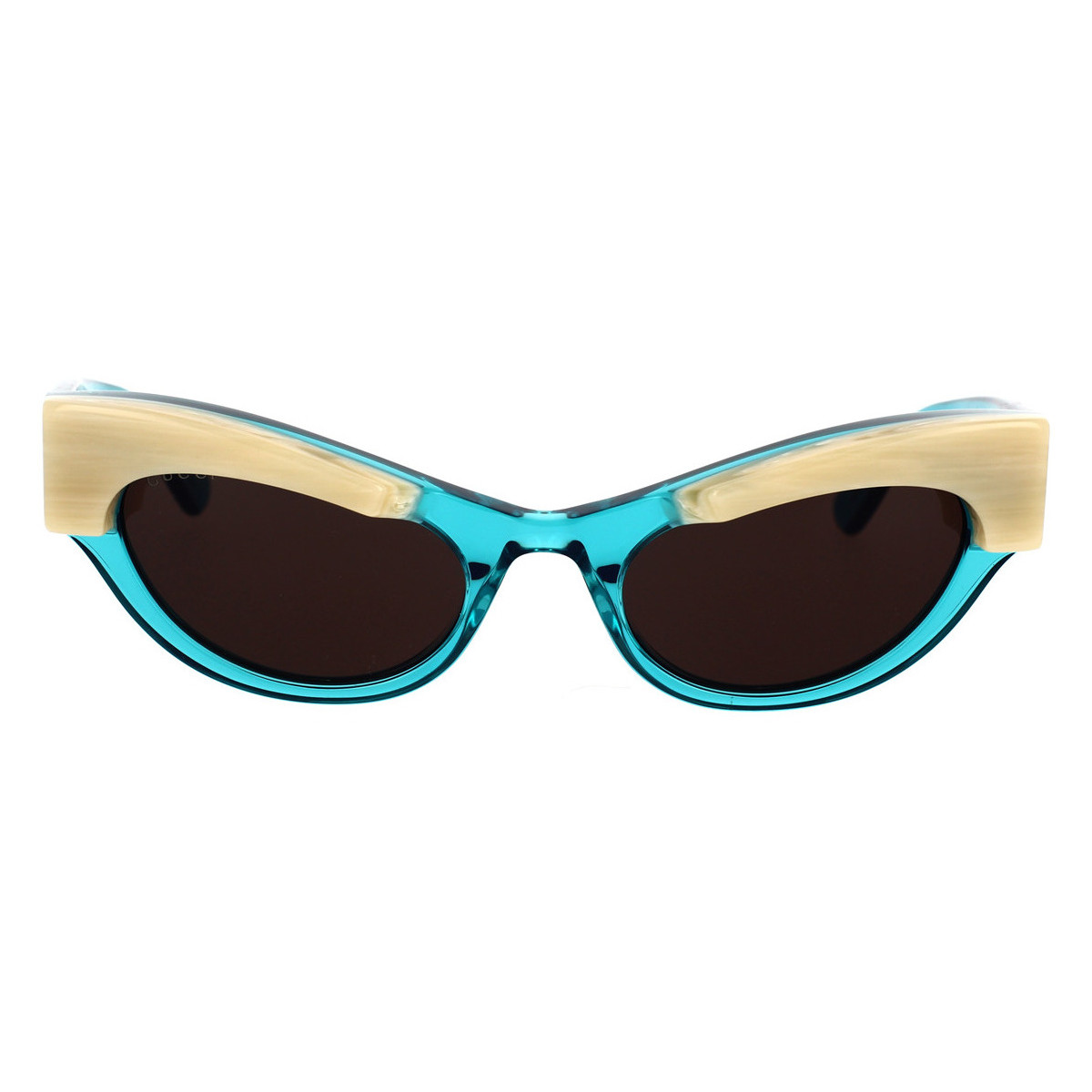 Relojes & Joyas Mujer Gafas de sol Gucci Occhiali da Sole  GG1167S 004 Azul