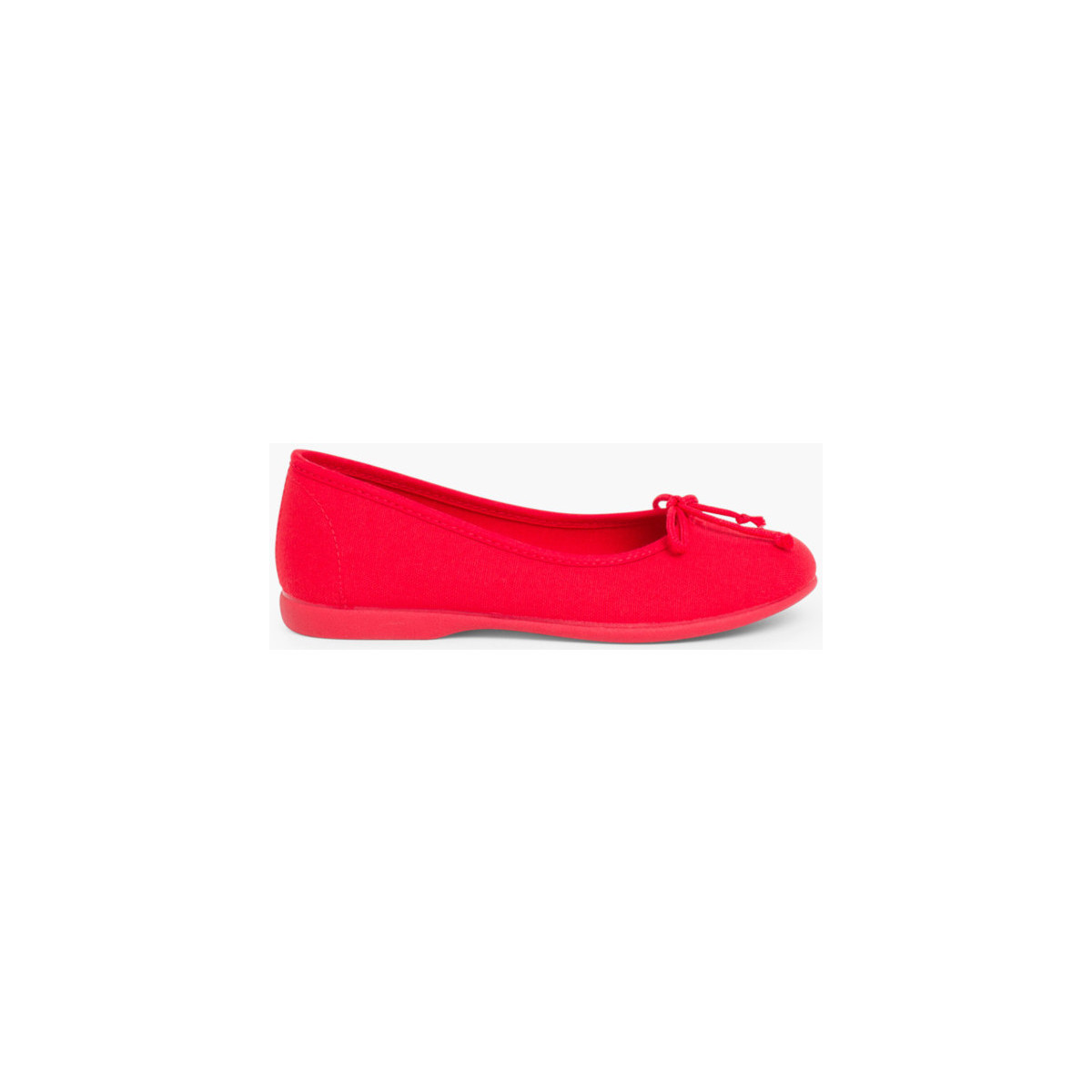 Zapatos Niña Derbie Pisamonas Bailarinas Niña Manoletina Tela Lacito Rojo