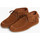 Zapatos Niño Botas Pisamonas Botines de Flecos para Niños y Mujer Camel