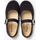 Zapatos Niña Bailarinas-manoletinas Pisamonas Mercedita bamara hebilla japonesa Negro