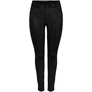 textil Mujer Leggings Only Leggins negros tacto suave Negro