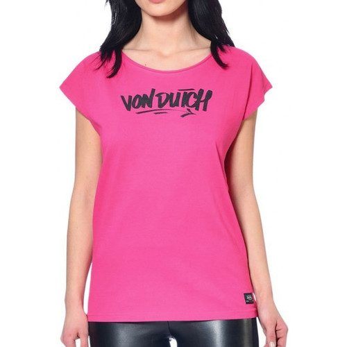 textil Mujer Tops y Camisetas Von Dutch  Rosa