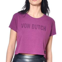 textil Mujer Tops y Camisetas Von Dutch  Violeta