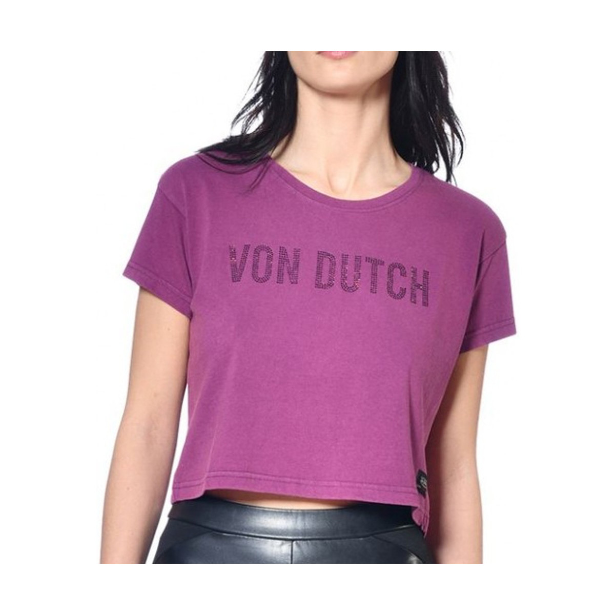 textil Mujer Tops y Camisetas Von Dutch  Violeta