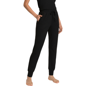 textil Mujer Pijama Lascana Pantalones ajustados Strick Negro