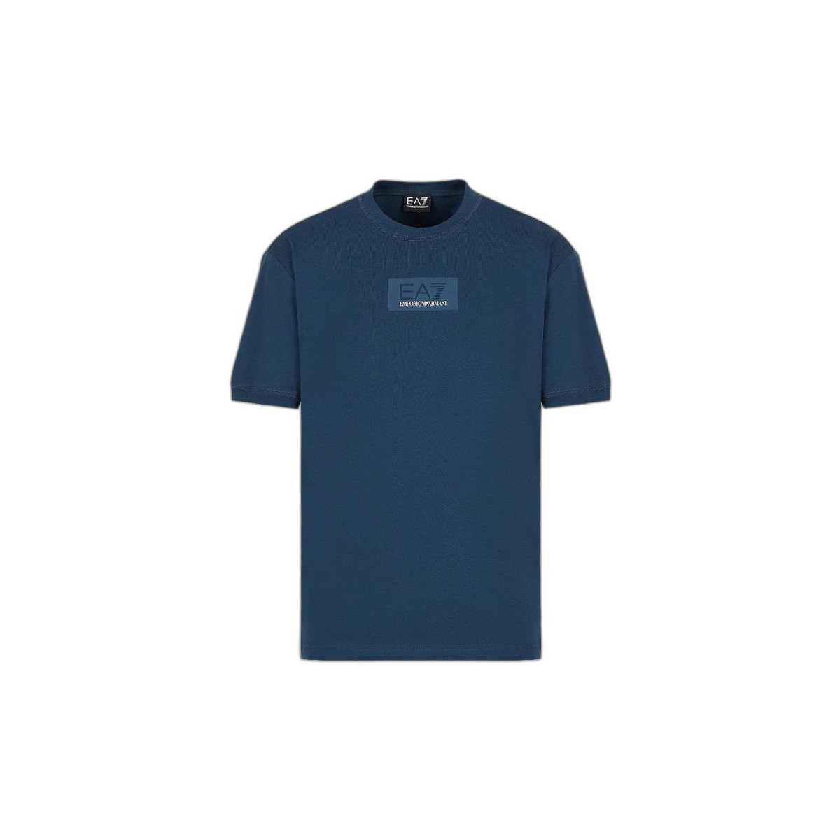 textil Hombre Camisetas manga corta Ea7 Emporio Armani T-shirt Azul