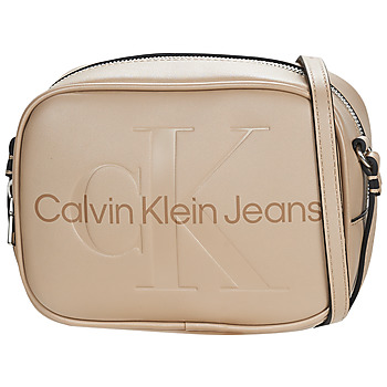Bolsos Mujer Bandolera Calvin Klein Jeans SCULPTED CAMERA BAG18 MONO Gris