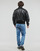 textil Hombre cazadoras Calvin Klein Jeans FAUX LEATHER BOMBER JACKET Negro