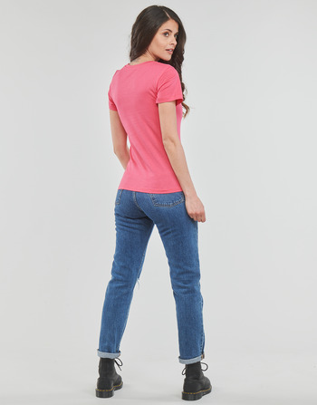 Calvin Klein Jeans 2-PACK MONOGRAM SLIM TEE X2 Blanco / Rosa