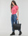 textil Mujer Camisetas manga corta Calvin Klein Jeans 2-PACK MONOGRAM SLIM TEE X2 Blanco / Rosa