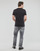 textil Hombre Camisetas manga corta Calvin Klein Jeans MICRO MONOLOGO TEE Negro