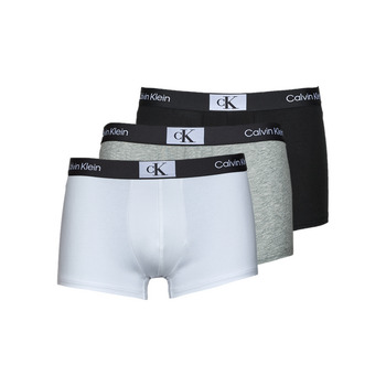 Ropa interior Hombre Boxer Calvin Klein Jeans TRUNK 3PK X3 Negro / Blanco / Gris