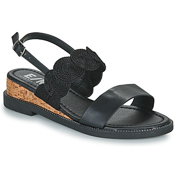 Zapatos Mujer Sandalias Elue par nous NEFFECTUE Negro / Beige