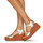 Zapatos Mujer Sandalias Metamorf'Ose NABOT Oro / Marrón