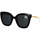 Relojes & Joyas Mujer Gafas de sol Gucci Occhiali da Sole  GG0564SN 001 Negro