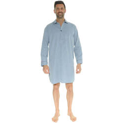 textil Hombre Pijama Le Pyjama Français CHARLIEU Azul