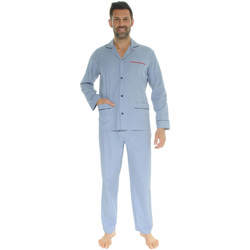 textil Hombre Pijama Le Pyjama Français PRECIEUX Azul