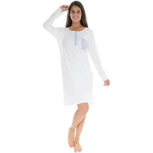 textil Mujer Pijama Pilus KLOE Blanco