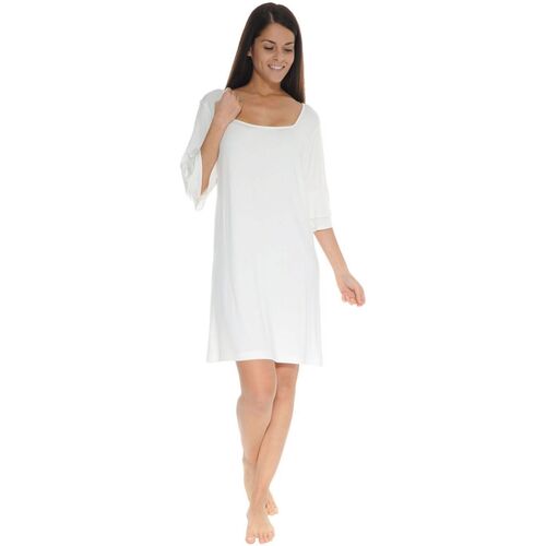 textil Mujer Pijama Pilus ORMELIA Blanco