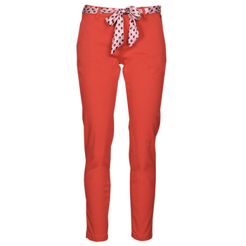 textil Mujer Pantalones chinos Freeman T.Porter CLAUDIA FELICITA Rojo