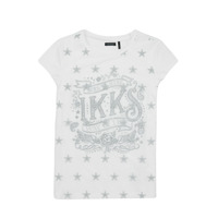 textil Niña Camisetas manga corta Ikks XW10112 Blanco