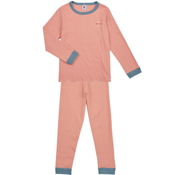 textil Niños Pijama Petit Bateau FURFIN Rojo / Azul