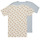 textil Niño Camisetas manga corta Petit Bateau A074M00 X2 Multicolor