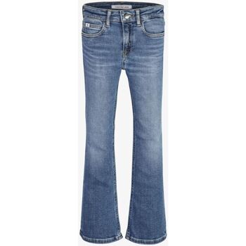 textil Niña Vaqueros Calvin Klein Jeans IG0IG01688 FLARE-MIS DBLUE Azul