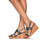 Zapatos Mujer Sandalias Chattawak COLOMA Negro / Plata