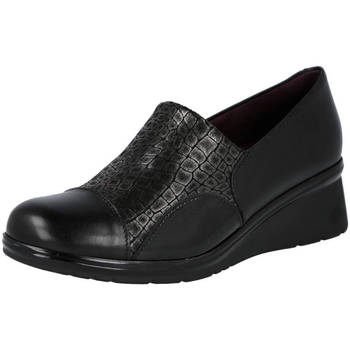 Zapatos Mujer Mocasín Pitillos LR1622 Negro