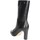 Zapatos Mujer Botas de caña baja Braccialini TB57 Negro