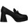 Zapatos Mujer Mocasín Luciano Barachini ML252 Negro