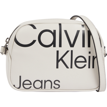 Bolsos Mujer Bolso Calvin Klein Jeans BOLSO SLEEK CAMERA CALVIN KLIEN MUJER Beige