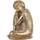 Casa Figuras decorativas Signes Grimalt Figura Buda Sentado Oro