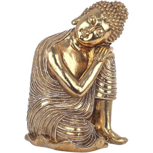 Casa Figuras decorativas Signes Grimalt Figura Buda Sentado Oro