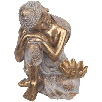 Casa Figuras decorativas Signes Grimalt Figura Buda Apoyado Oro