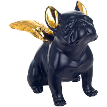 Casa Figuras decorativas Signes Grimalt Figura Bulldog con Alas Negro