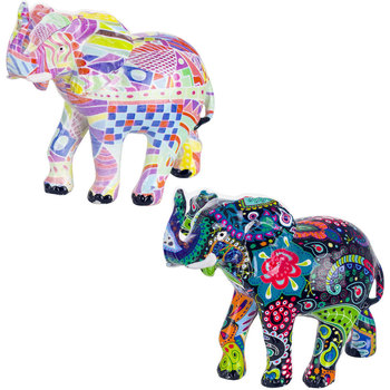 Casa Figuras decorativas Signes Grimalt Figura Elefante 2 Unidades Multicolor