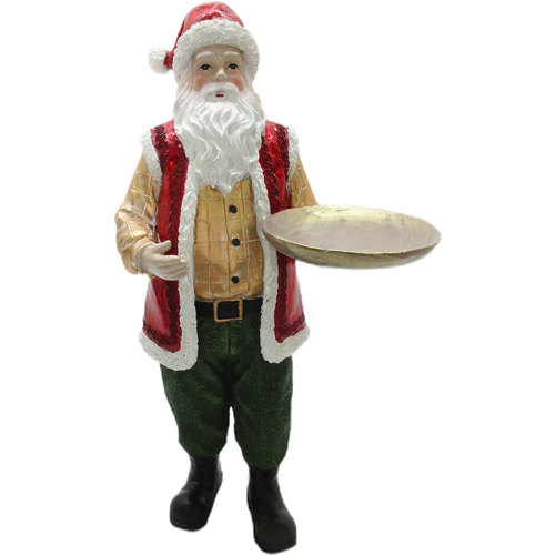 Casa Decoraciones de Navidad Signes Grimalt Figura Papa Noel Rojo